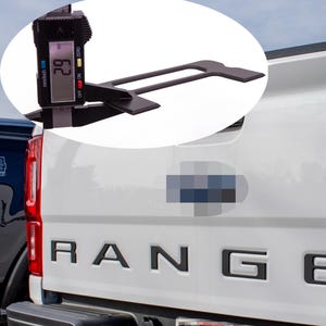 Matte Black Raised Tailgate Insert Letters Tailgate Letters Insert Plastic ABS Badge Fits 2019-2023 Ford Ranger Tailgate