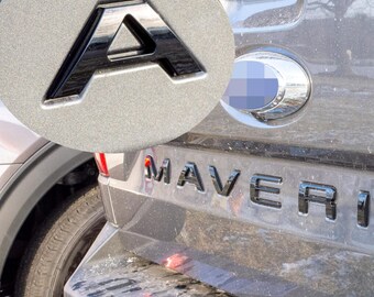 SET OF 3: Front Rear "Kia" "Sportage" Letters Plastic Overlay In Gloss Black - Foto 5