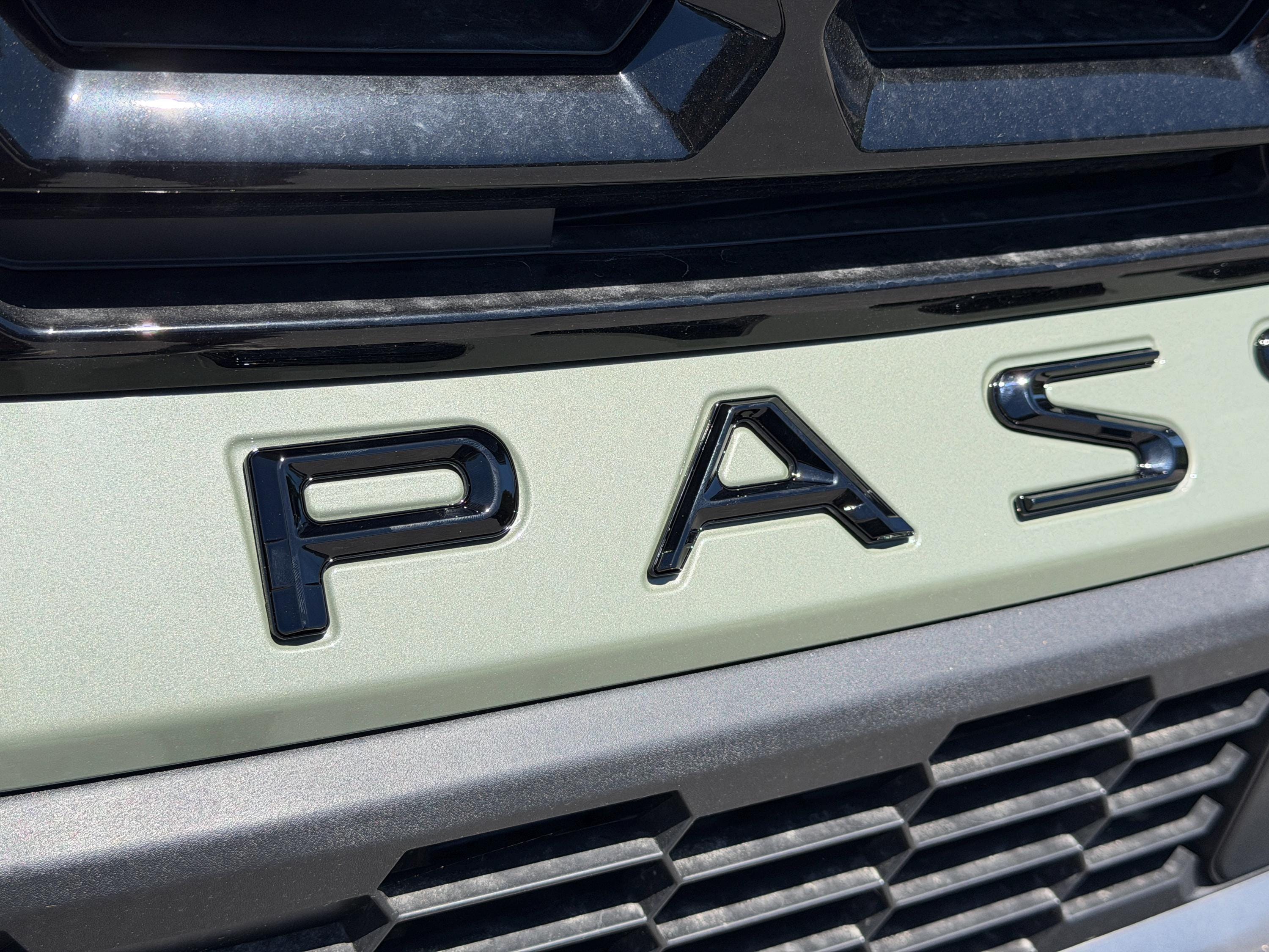 Compatible With 2026+ Honda Passport Front Bumper Insert Letters