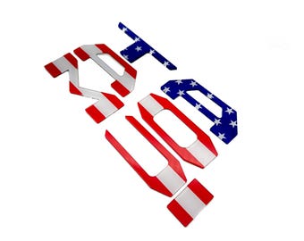 Premium Cast Vinyl Decal Letters for 2024 Tacoma MAX Hood and Tailgate