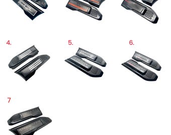 Black emblem Fit For 2020-2026 GMC Sierra 2500HD 3500HD SIERRA HD 6.6L V8 Duramax Fender Vent Emblem Kit Black 86790687