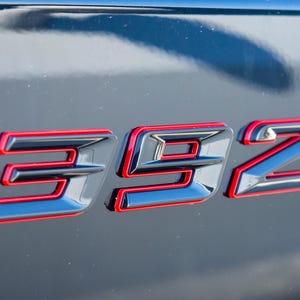 392 Fender Badges  Emblem Angry Aggressive Car Badge | 2 BADGES | 345 3D Fender Badges