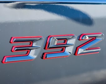 392 Fender Badges  Emblem Angry Aggressive Car Badge | 2 BADGES | 345 3D Fender Badges