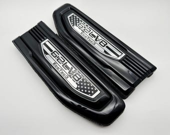 Black Emblem Fit for 19-26 GMC Sierra 1500 5.3L V8 Fender