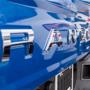 Chrome Raised Tailgate Insert Letters Tailgate Letters Insert Plastic ABS Badge Fits 2024 and up Ford Ranger Tailgate