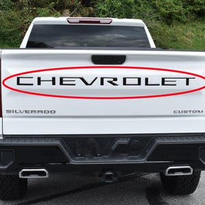 Gloss Black 3D Raised Coated Tailgate Letter Inserts Decals Fit With ...