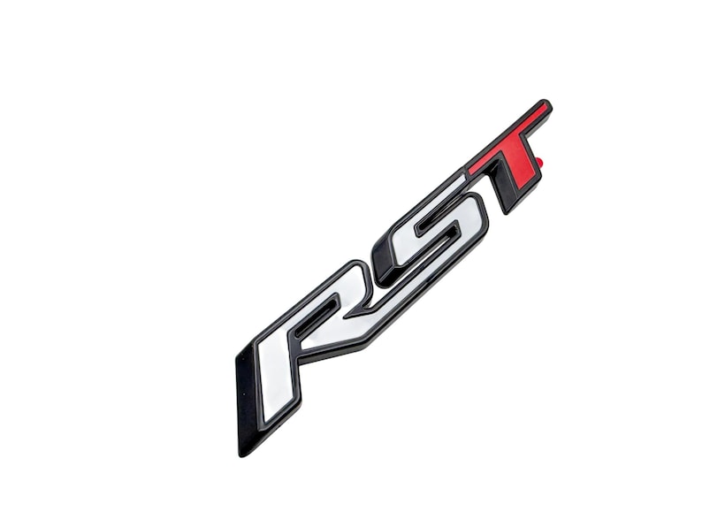 Matte / Gloss Black RST Emblem Overlay Badge – Multiple Styles ...