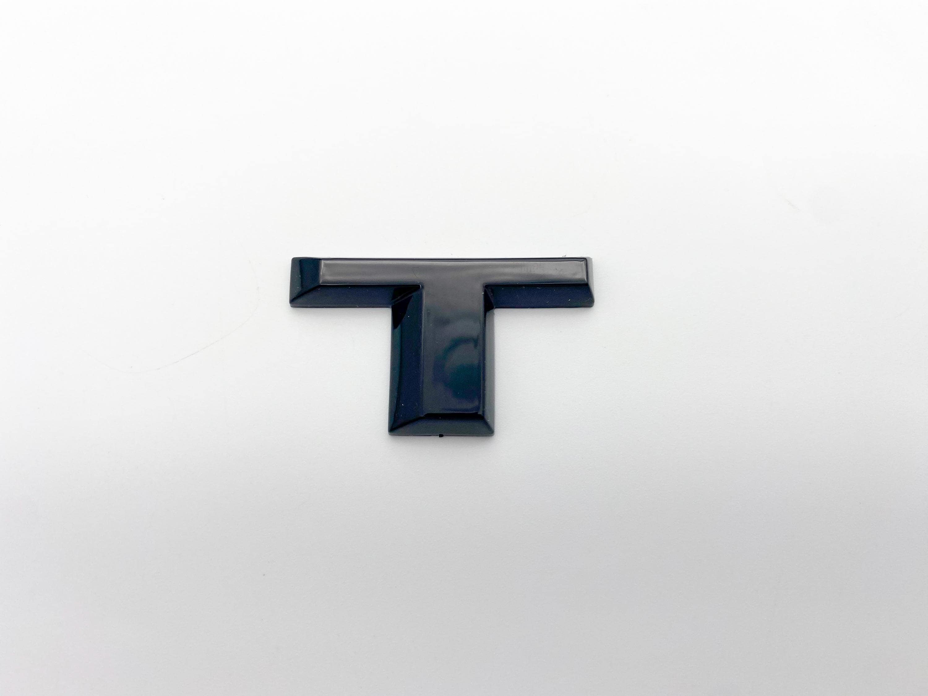 Gloss Black RST Rear Door Emblem Overlay For 2021-2023 Tahoe/Suburban