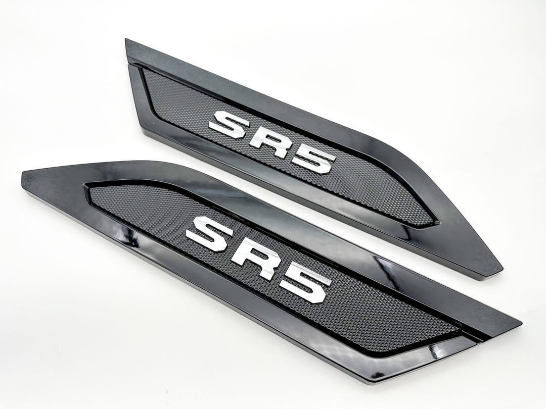 Gloss Black Door Side Body Molding Trim for 2022-2026 Toyota Tundra SR5 ...