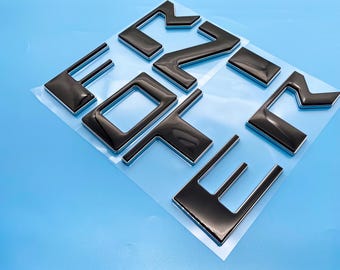 Raised Tailgate Decals Stickers Insert Letters Compatible with 2022 2023 2024 2025 2026 Nissan Frontier