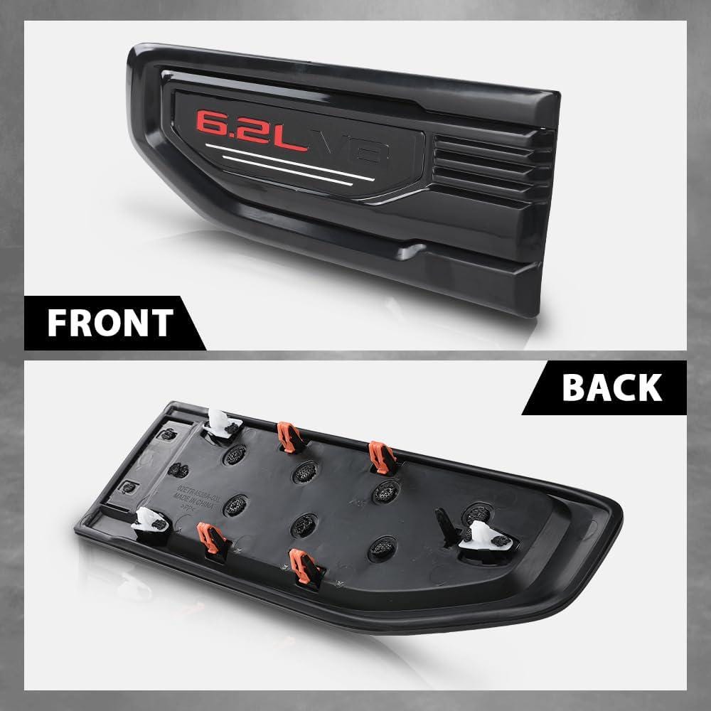 Exterior Emblems, Fender Vent Set, Black - GM (86532091