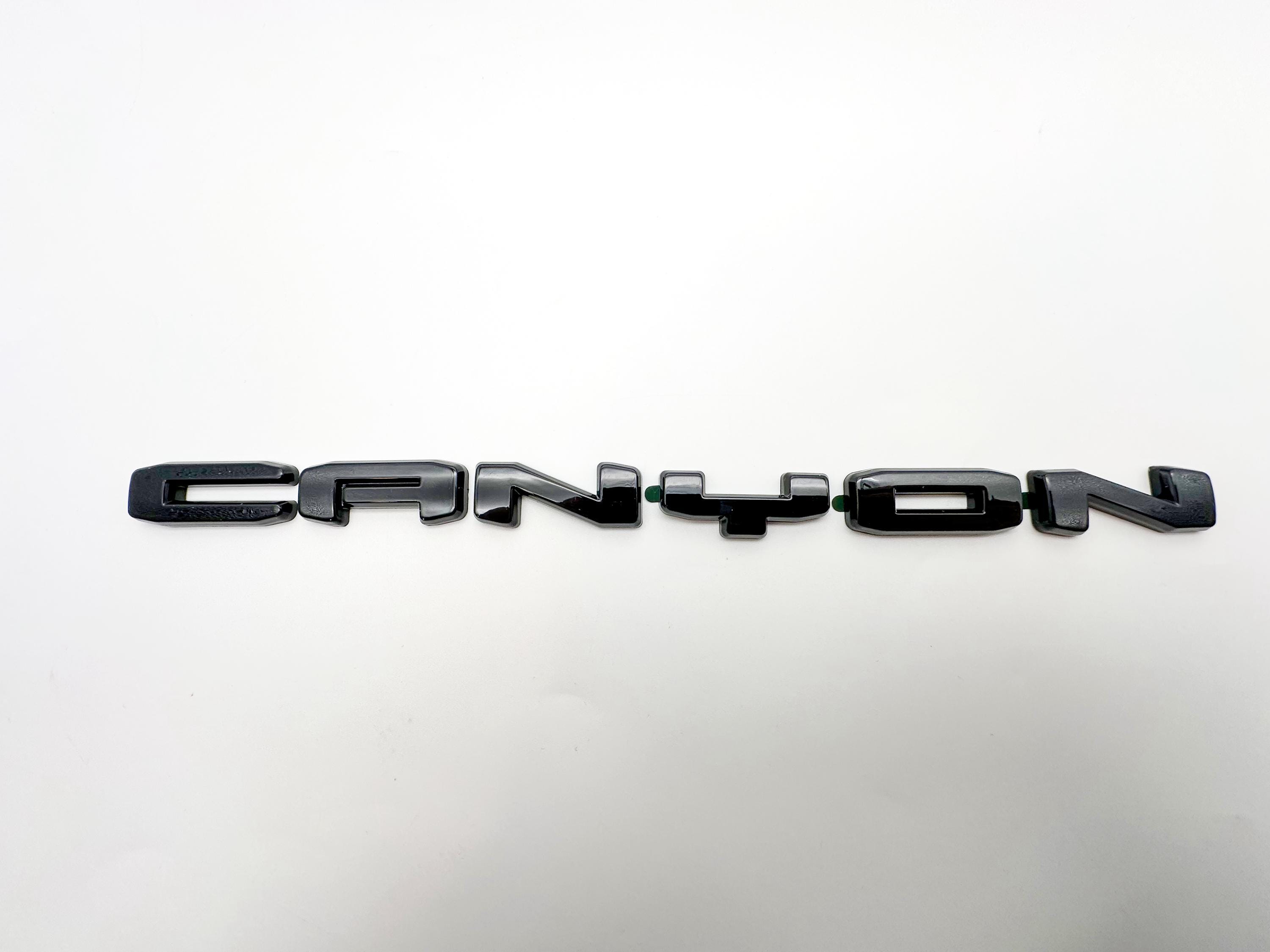 3PCS Gloss Black Door Rear Elevation Emblem Badges Fit 2023-2025 GMC