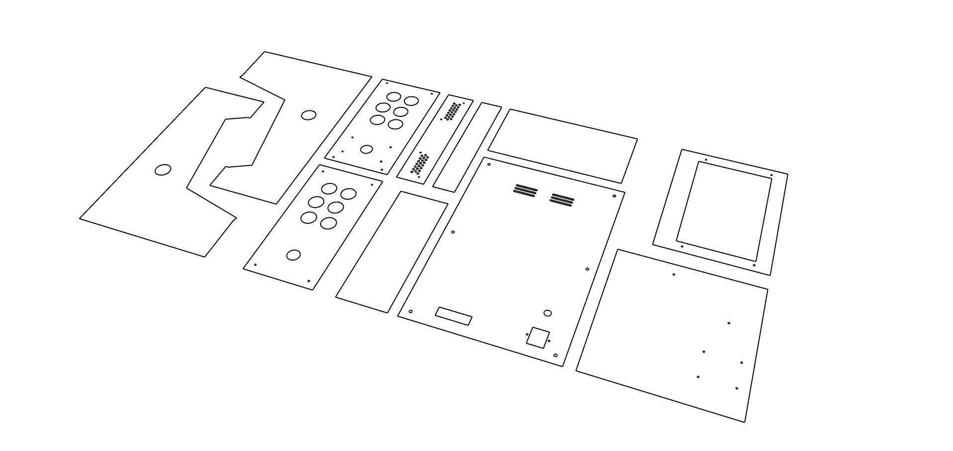 Mini Arcade Machine Plans Etsy