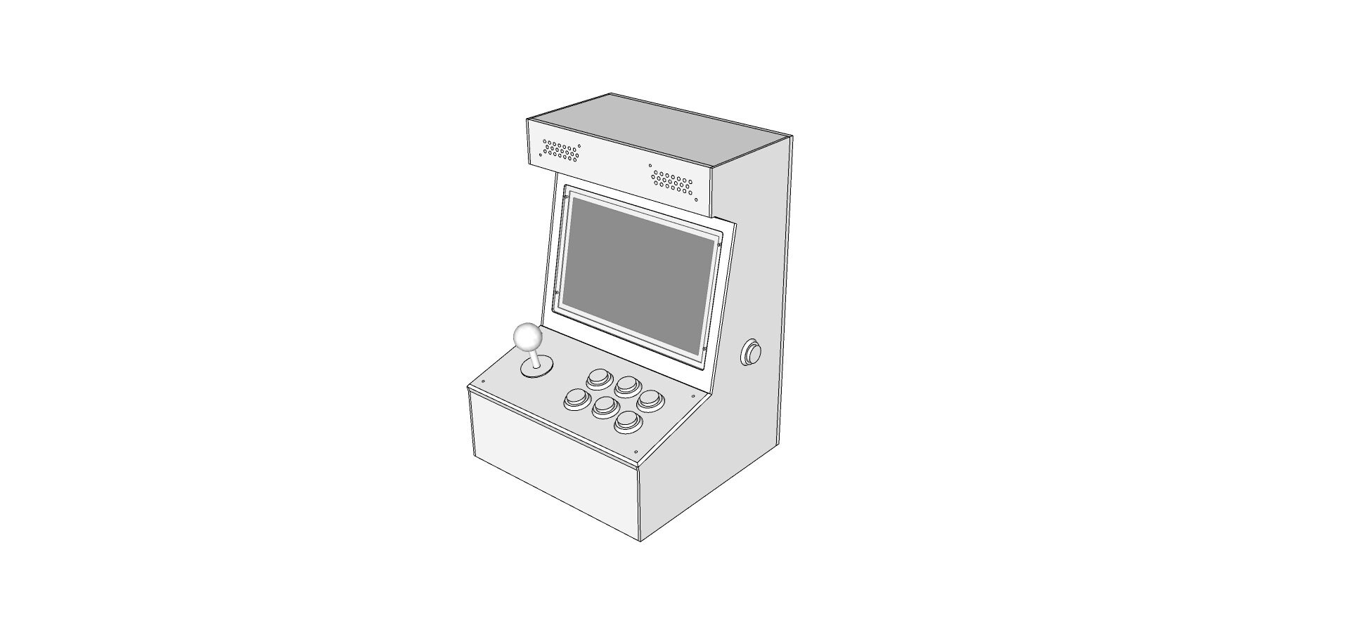 Mini Arcade Machine Plans Etsy