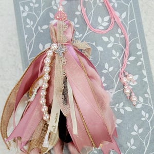 Bible tassel bookmark, tassel bookmark, bookmark, ribbon bookmark