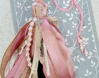 Bible tassel bookmark, tassel bookmark, bookmark, ribbon bookmark