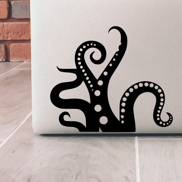 Octopus Decal, Octopus Sticker, Tentacles Decal, Tentacles Sticker, Car Decal, Laptop Sticker, Window Decal, Vinyl Decal