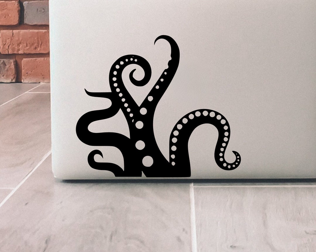 Octopus Wall Decal/ Ocean Wall Decal/ Nautical Wall Décor/ Octopus Wall Art/ Octopus Tentacle Wall Decal (K1179 - Foto 2