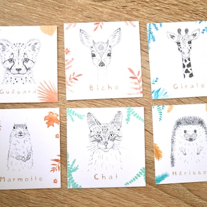 Jeu enfant Memory Animaux