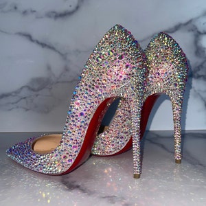 Sparkly red bottoms sneakers deals