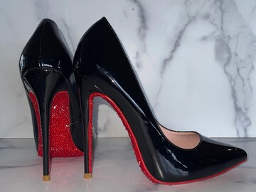 Strass Rhinestone Heels - Black