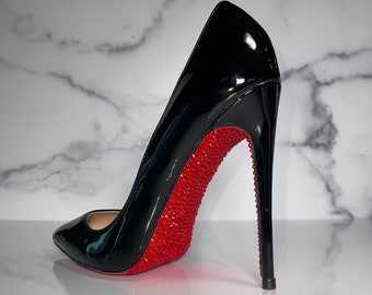 size 7 red bottoms