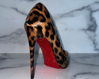 Louboutin Leopard Leopard Pumps Canada Leopard Heels With Crystal