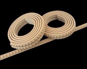 Heat Bendable Wood Trim – Flexible Decorative Moulding for DIY, Crafts & Furniture Restoration – Deco-Curve No. DC2110 L x 1 Mt x W x 10mm
