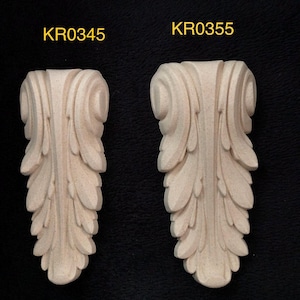 Modanatura in legno termoformabile – Modanatura decorativa flessibile per fai da te, artigianato e restauro di mobili – Deco-Curve Design KR0355 / KR0345