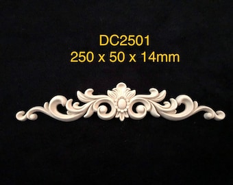 Heat Bendable Wood Trim – Flexible Decorative Moulding for DIY, Crafts & Furniture Restoration – Deco-Curve Design  DC2501
