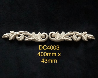 Heat Bendable Wood Trim – Flexible Decorative Moulding for DIY, Crafts & Furniture Restoration – Deco-Curve Design  No. DC4003 / DC2503