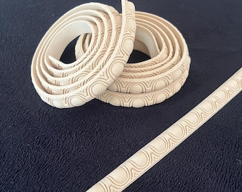 Heat Bendable Wood Trim – Flexible Decorative Moulding for DIY, Crafts & Furniture Restoration – Deco-Curve No. DC1617  - 17 mm x 1 Metre