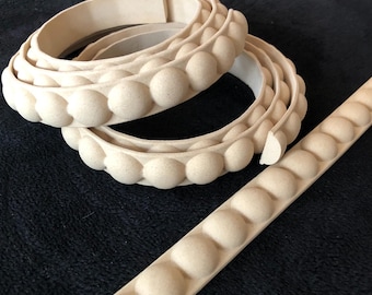 Heat Bendable Wood Trim – Flexible Decorative Moulding for DIY, Crafts & Furniture Restoration – Deco-Curve No. DC0922  L x 1 Mt x W x 22mm