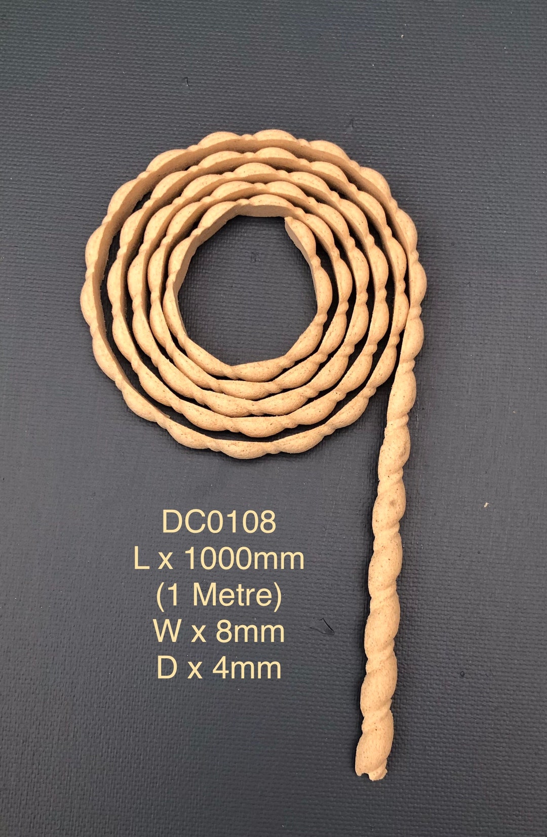 Decocurve Heat Bendable Wood Mouldings. No. DC0108 1 Metre Etsy