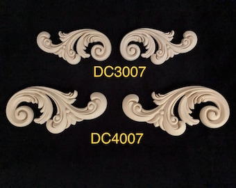 Heat Bendable Wood Trim – Flexible Decorative Moulding for DIY, Crafts & Furniture Restoration – Deco-Curve Design  DC3007 / 4007