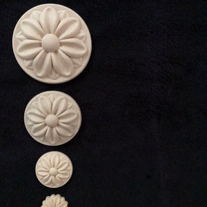 Molduras de madera termoflexibles de Deco-Curve n.º RZ01. 4 opciones de tamaño