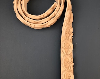Heat Bendable Wood Trim – Flexible Decorative Moulding for DIY, Crafts & Furniture Restoration – Deco-Curve Design DC1330  L x 1 Mt W x 30mm