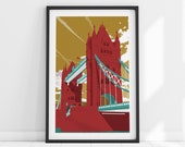 Tower Bridge London Print.