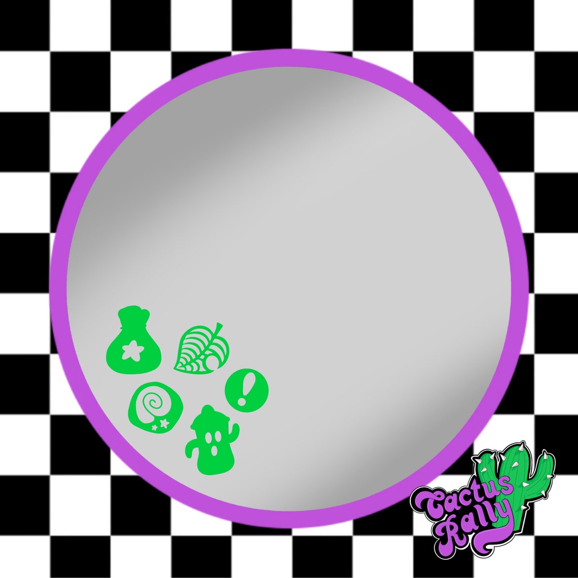 Animal Crossing Decal Pack Mirror or Wall Decal Premium Vinyl Different