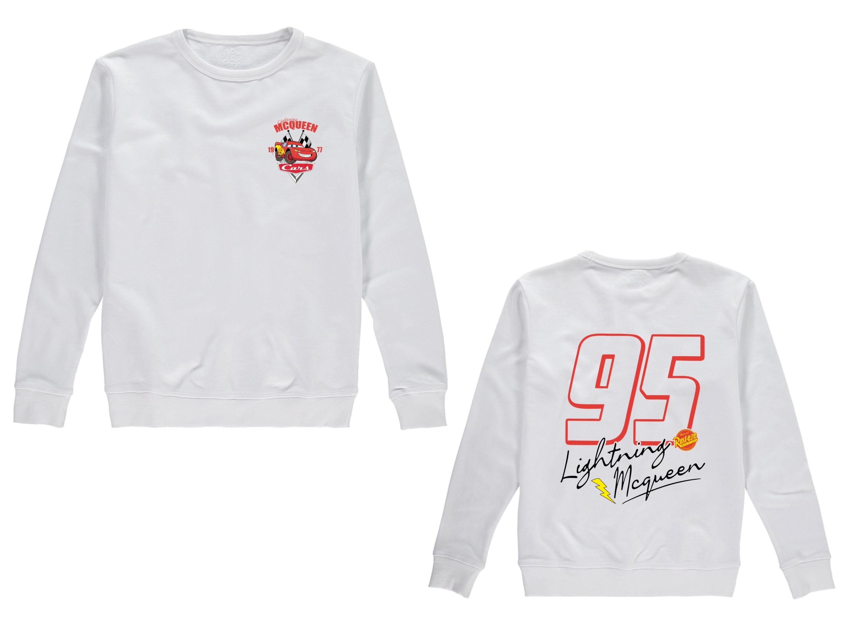 Lightning mcqueen sweatshirt