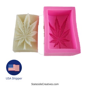 Moule de feuille de silicone, moule de savon de feuille de silicone, moule de feuille de sucrerie, moule de gâteau de feuille