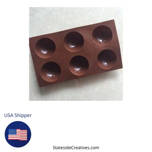 Hot Cocoa Bomb Mold, Silicone Coco Bomb Mold, DIY Hot Coco Mold, Hot Coco Bomb