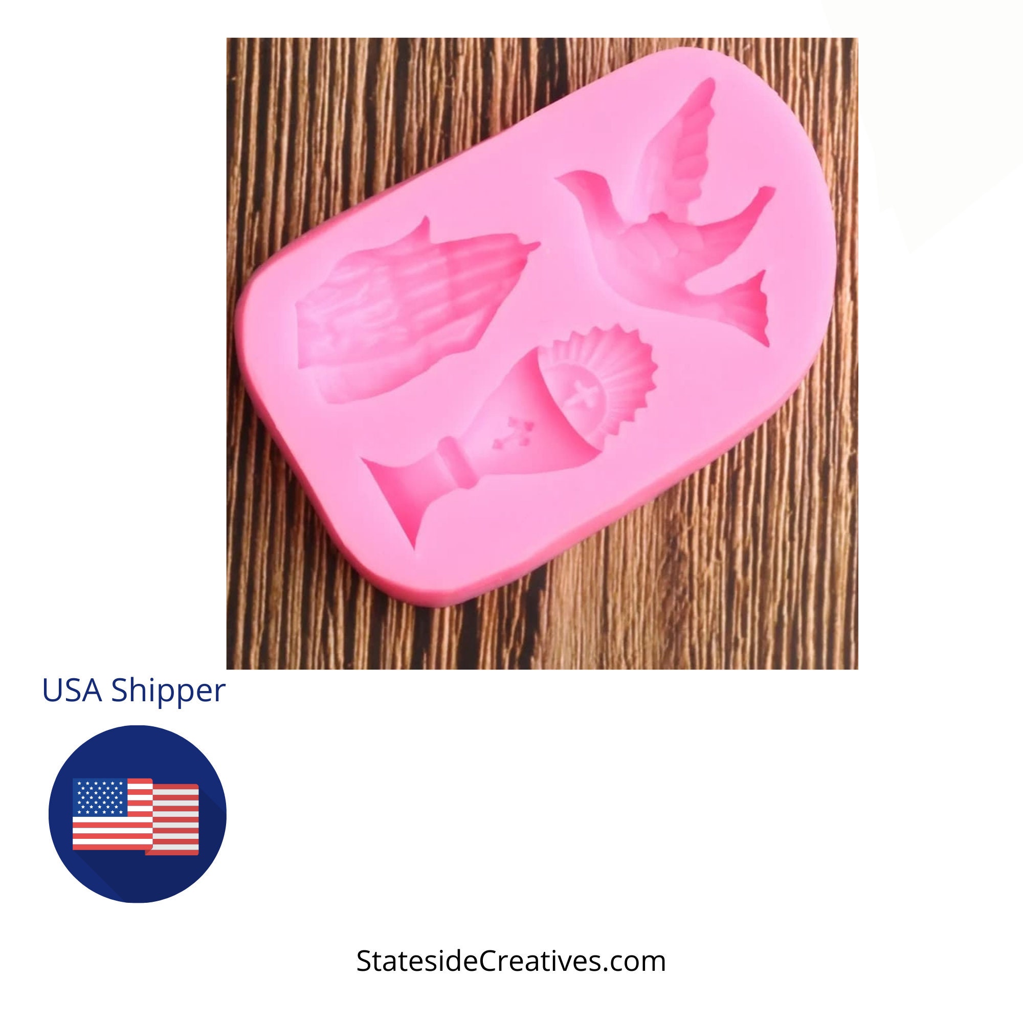 Religious Silicone Mold Praying Hands Silicone Mold First Etsy