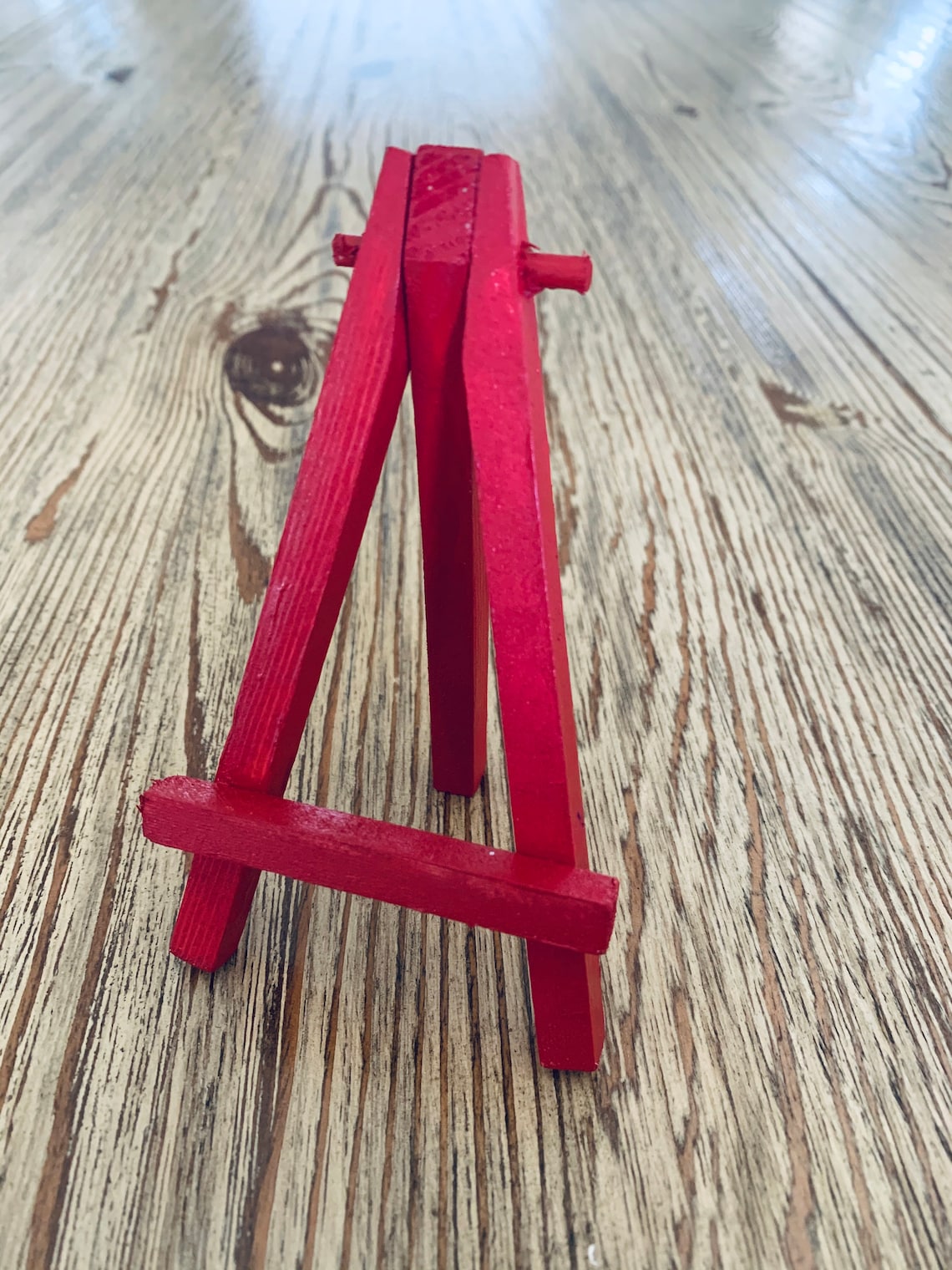 Wood Mini Easels Customizable for Mini Canvases Small Art Etsy