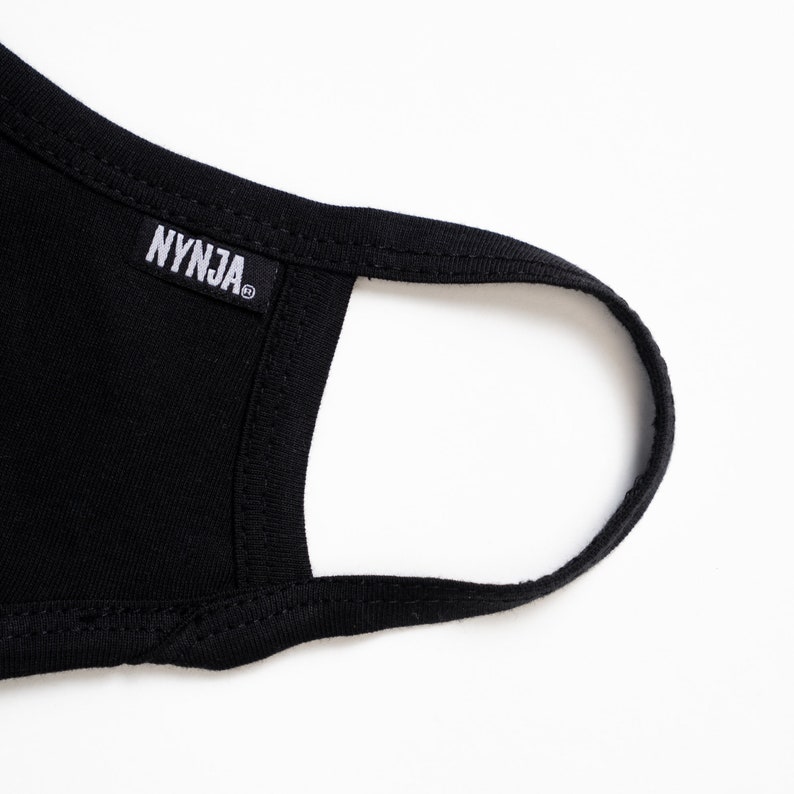 NYNJA® Black Mamba Face Mask Reusable & washable Skin Etsy