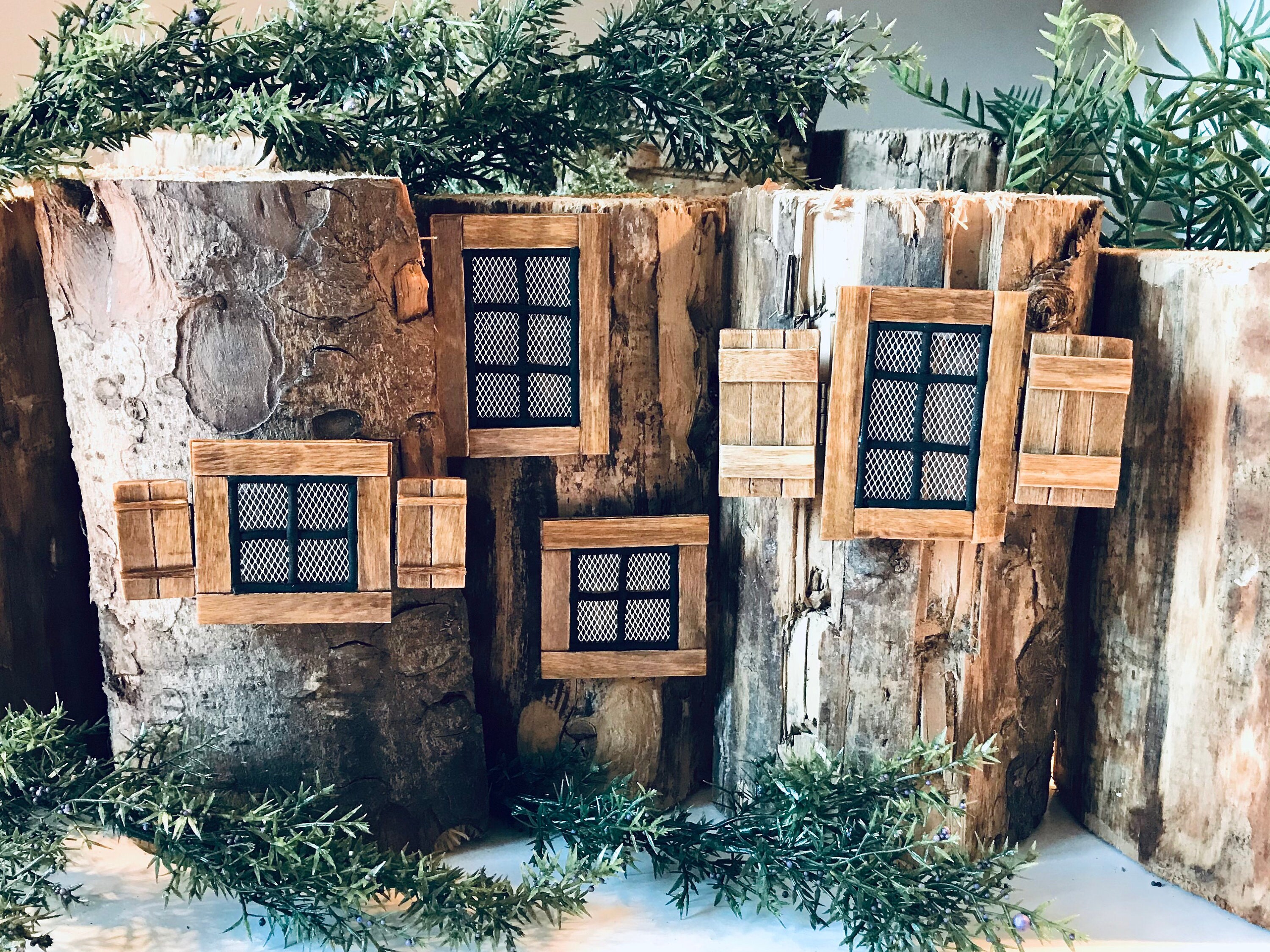Fairy Window Fairy Tree Window Fairy Door Fairy Garden Etsy
