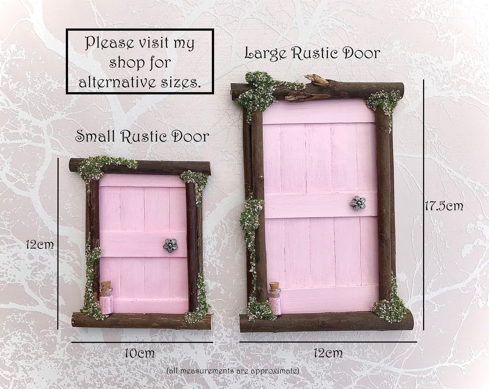 Fairy Door Pink Fairy Door Fairy Garden Indoor Fairy Door - Etsy UK