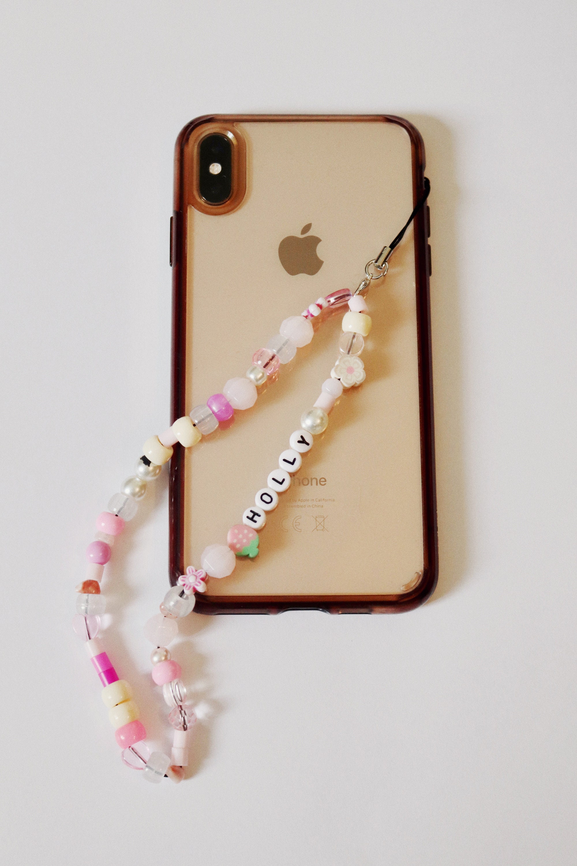 Phone Charm Mobile Phone Accessory Y2K Aesthetic Beaded Etsy