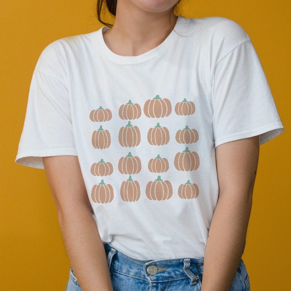 Pumpkin Pattern SVG, Fall SVG, File for Cricut, Cute fall design for shirts