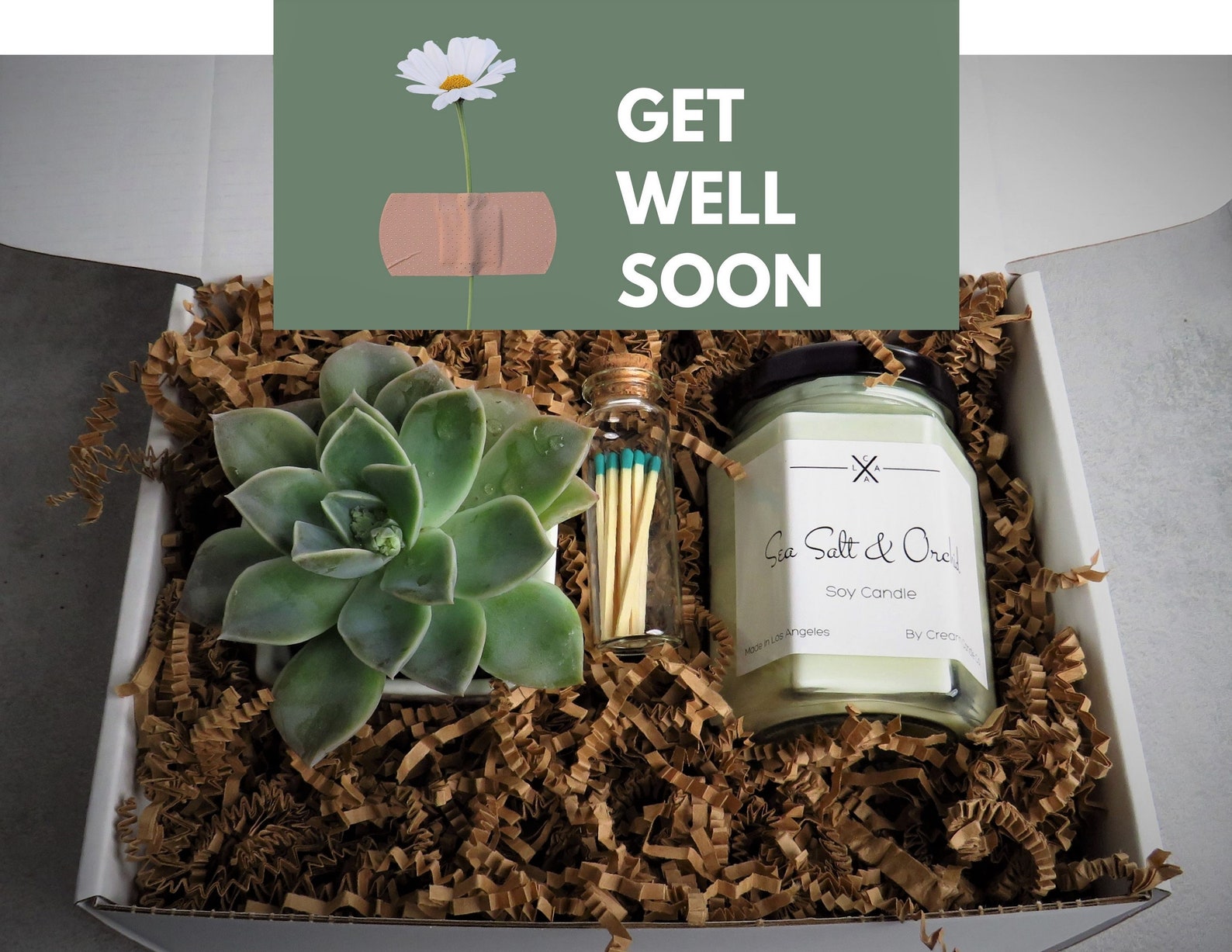 Get Well Soon Card Covid Wellness Box Obtenez Bien Bient t Etsy